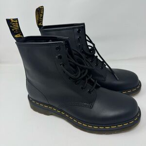 Dr. Martens 1460 The Original Black Leather Boots Size 10 women’s